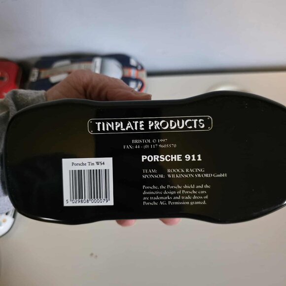 Vintage TInplate Products Porsche 911 Collectible Tin - Picture 3 of 6